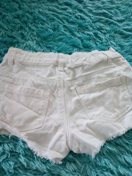 Kraťasy krajkové zn.denimco vel.134, denim co,134