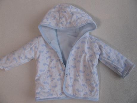 Sametková mikina s kapucí-little fella, 68