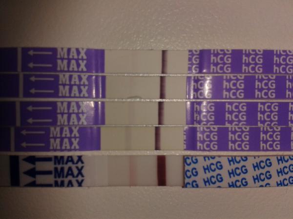 Foto těh. testů - je čárka silnější?