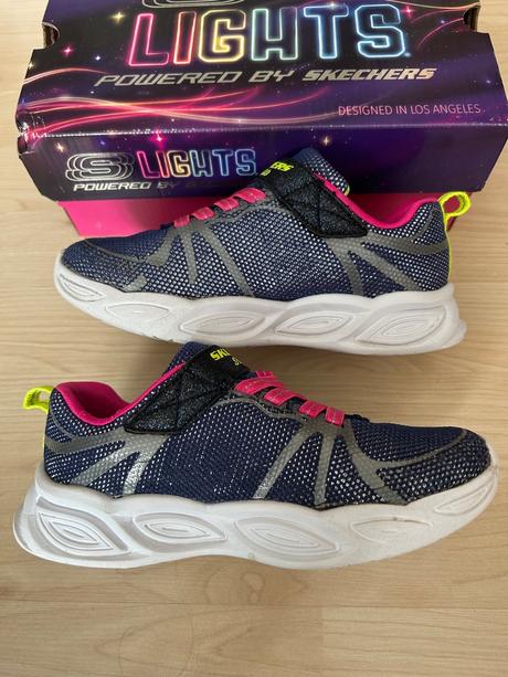Boty - svítící tenisky skechers, skechers,30