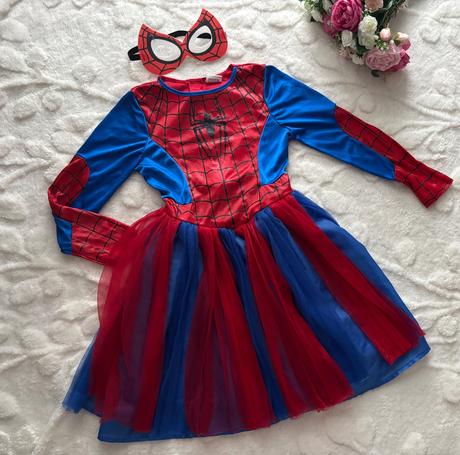 An15/ kostým spider girl - v.7/8 let, 