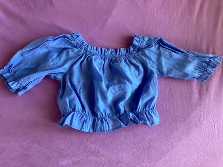 Modrý top (vel.128), reserved,128