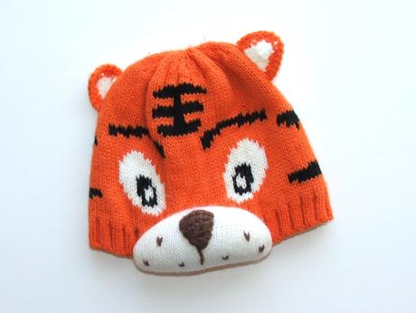 C617 čepice s tygříkem vel. 0-6m, early days,68