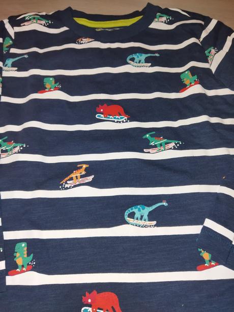 Pruhované tričko s dinosaury 110 bluezoo, bluezoo,110