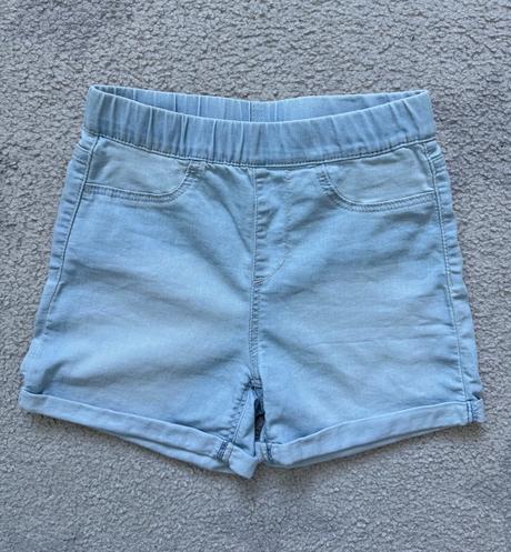 Džínové kraťasy hm, vel. 140, h&m,140