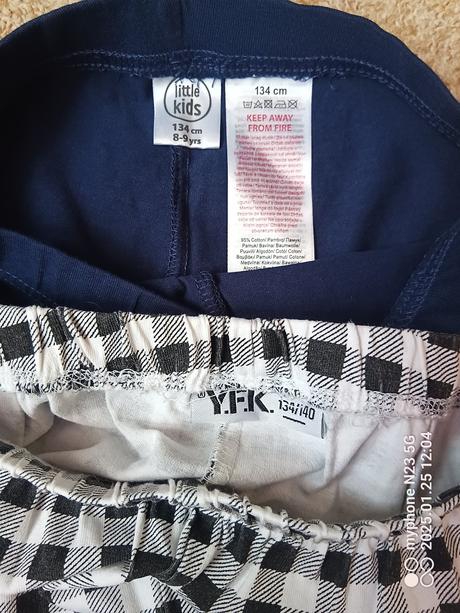 Legíny 2ks zn."y.f.k.+little kids" vel."134", 134