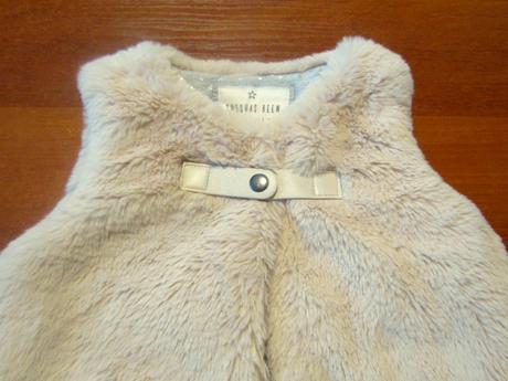 Vesta kožšková vel 86-92, 92