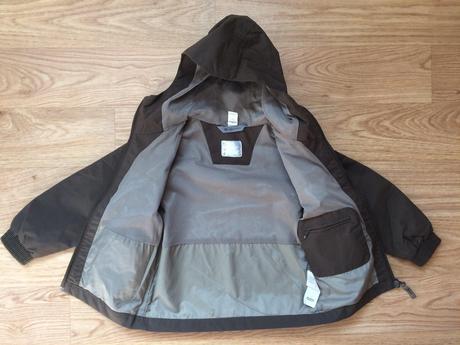 Hnědá outdoorová bunda, zn. quechua, vel. 3-4r., quechua,104