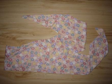 Dvojitá bavlněná šála, 140