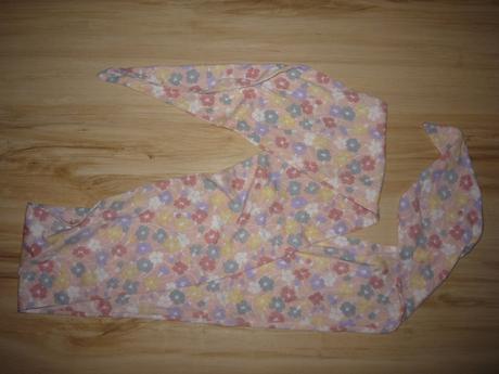 Dvojitá bavlněná šála, 140