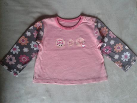 Tričko se zvířátky a kytičkami, george,80