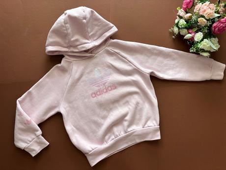 K1/ mikina růžová adidas - v.5/6 let, adidas,116
