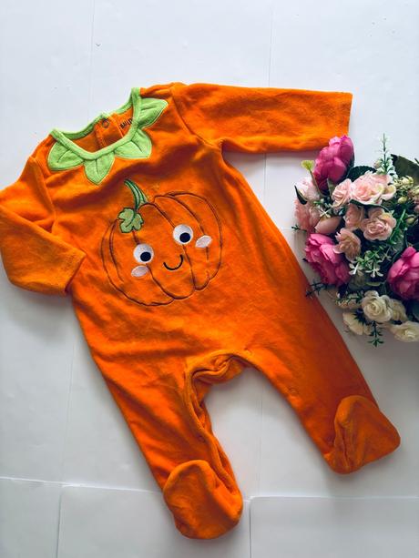 Overálek semišový dýně - v.3/6 mes., 68