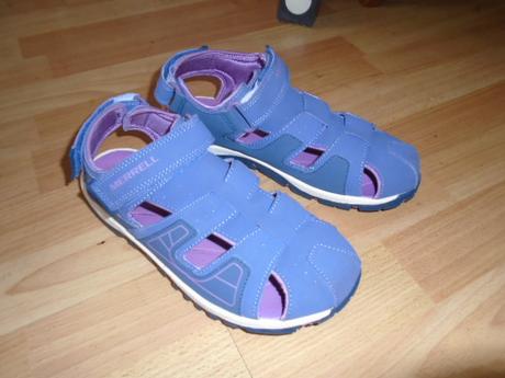 Sandály boty spinster deck kids v.34 stélka 24 cm, merrell,37