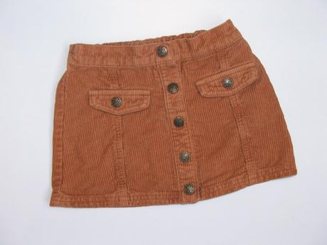 P170 hnědá sukně vel. 3-4 roky, tu,104