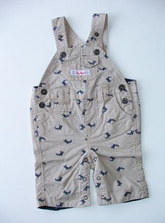 L200 plátěné kalhoty s laclem vel. 62, pumpkin patch,62