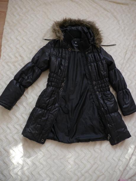 Cerny prosivany kabat od in linea firenze, 36