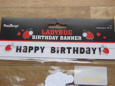 Závěsná dekorace s beruškou, 