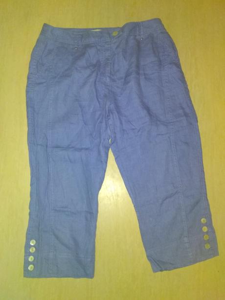 Modré 3/4 kalhoty c&a 40, c&a,40