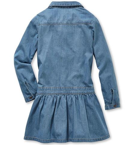 Riflové šaty tchibo holčičí vel. 110/116, tchibo,110 / 116