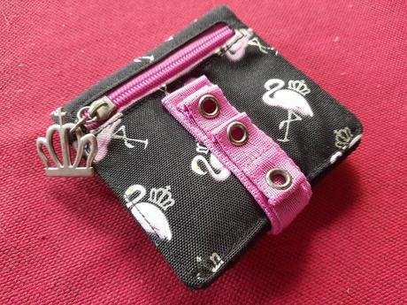 Peněženka pro holjy s plameňákem,