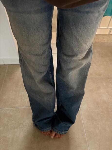 Džíny subdued low waist 36, pro velmi štíhlé posta, xs