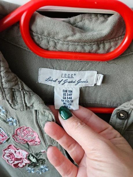 Košilové šaty h&m, vel. 104, h&m,104