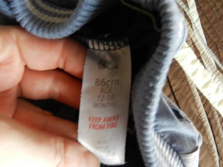 Tepláky 01, bambini,86