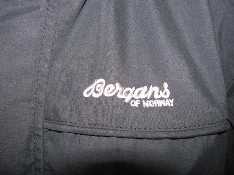 Přechodní sportovní černá bunda bergans of norwax, m