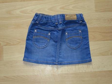 Riflová sukně, marks & spencer,98