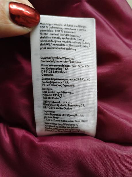 Dívčí zimní bunda vel 164 věk 13 - 15 let, pepperts,164