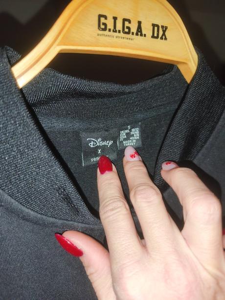 Oversize mikina bomber bombě s/m, primark,m