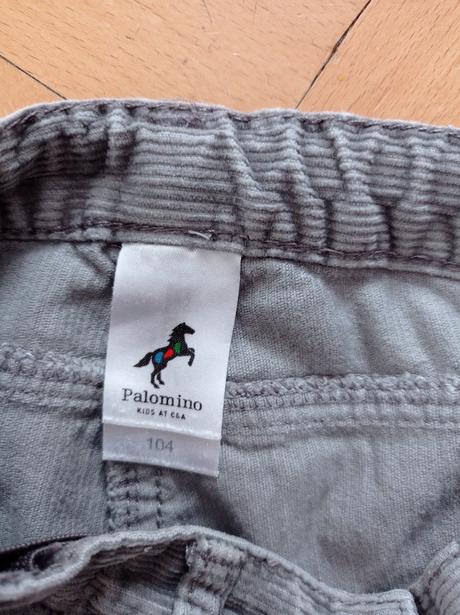 Kalhoty manšestráky 104, palomino,104