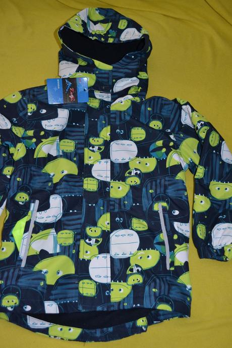 Podzimní bunda kugo 110/116 s fleece uvnitř, kugo,110 / 116
