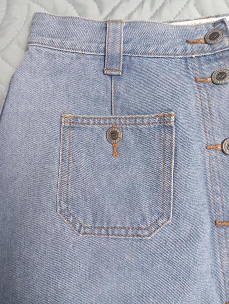 Dívčí riflovou sukně, 164