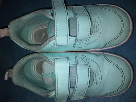 Dívčí tenisky puma, vel.27, vnit.stélka 18 cm, puma,27