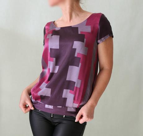 Saténové tričko / halenka next, vel.38, next,m