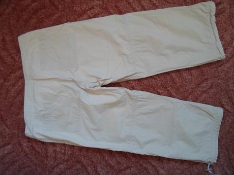 Béžové 3/4 kalhoty kraťasy, clockhouse,40