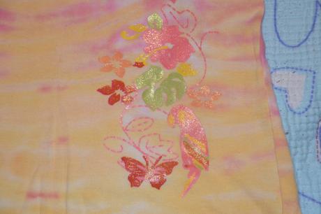 158 164 letní tílko s třpytivým obrázkem, 164