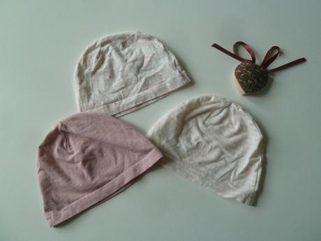 Set 3k bavlněných čepiček, lupilu,62