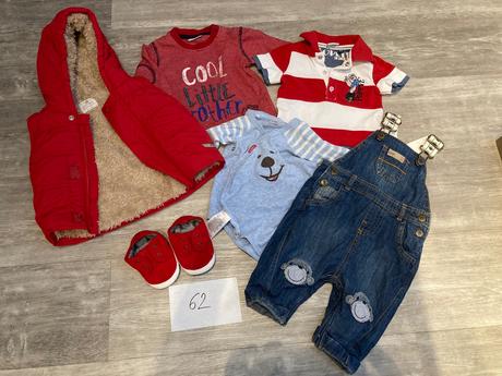 Mix oblečení vel. 62, 50–62