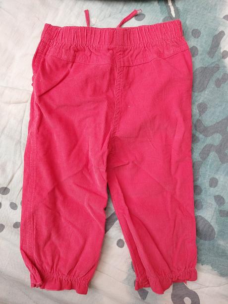 2x kalhoty + 1x blůzka vel.86, 86–98