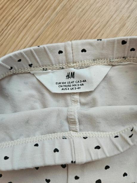 Legíny h&m, vel. 98/104, h&m,98