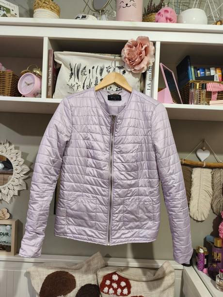 Jarní lila bunda / prošívaná bunda / jarní bunda, mohito,m