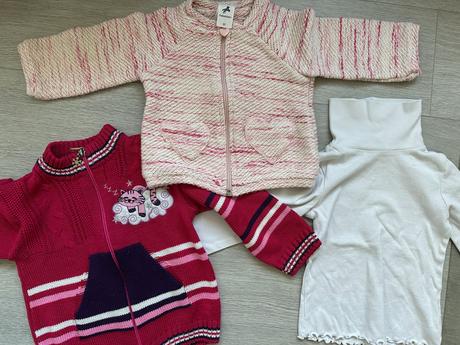 Sada oblečení, dívka, vel. 92 - 14 ks, 86–98