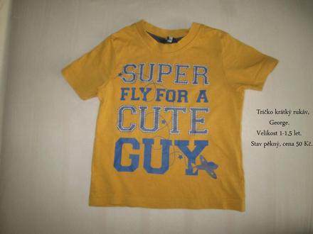 Tričko s krátkým rukávem, george,86