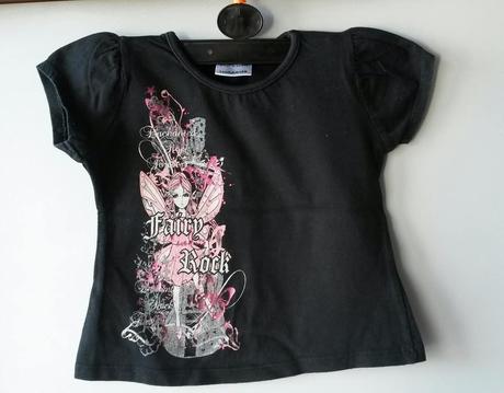 Černé bavlněné tričko vel. 92, ladybird,92