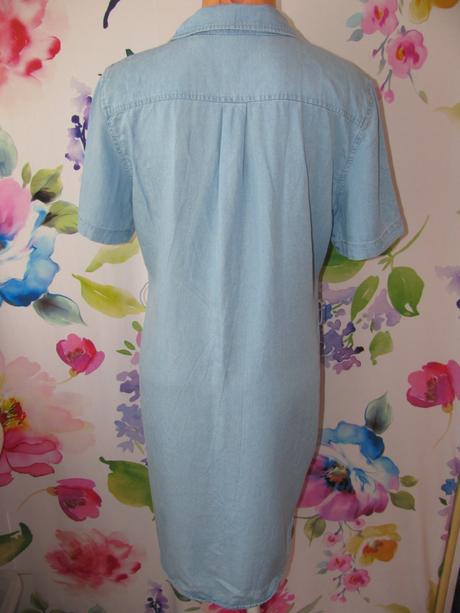 Dámské šaty z tenké letní džínoviny vero moda, vero moda,l