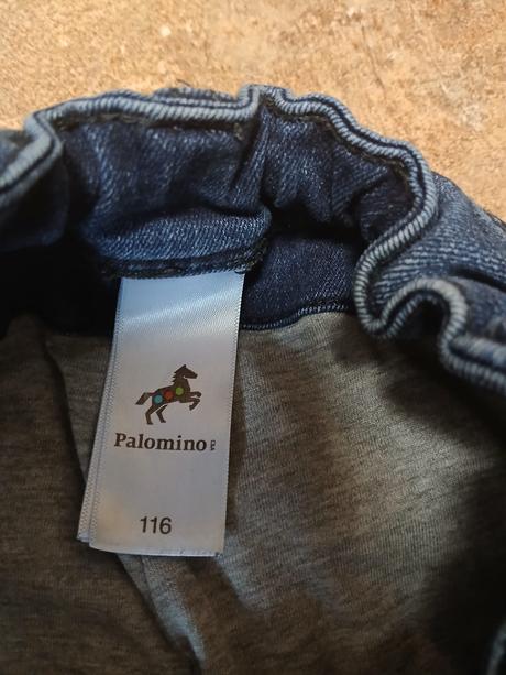 Zateplené džíny palomino, vel. 116, palomino,116
