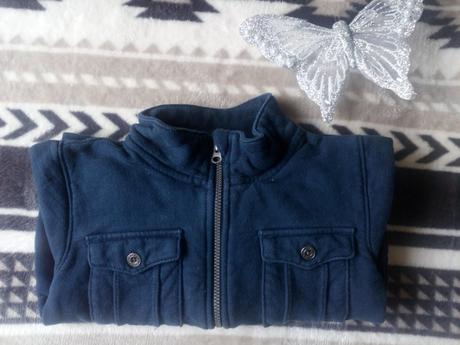 Bavlněná bundička - mikina, londýn, 92